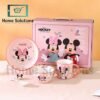 DISNEY Mickey & Friends Authentic 4 in 1 Meal Set with Gift Box - 4 Pieces