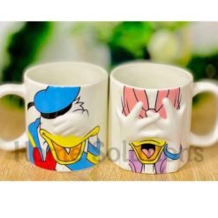 DISNEY Mickey Friends Authentic Ceramic Embossed Mug Set of 2 300ml 5 - Home Solutions