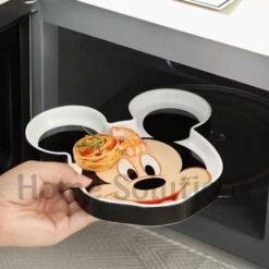 DISNEY Mickey Friends Authentic Ceramic Meal Tray Microwave Oven Safe 3 - Home Solutions