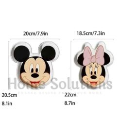 DISNEY Mickey Friends Authentic Ceramic Meal Tray Microwave Oven Safe 7 - Home Solutions