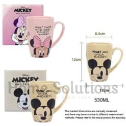 DISNEY Mickey Friends Authentic Ceramic Mug 530ml 7 - Home Solutions