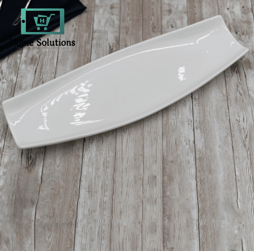 Wilmax England 16 X 5 Fine Porcelain Serving Dish 5 Wilmax England 16 X 5 Fine Porcelain Serving Dish - Image 3