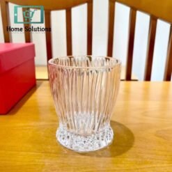 Ribbed Crystal Glass Tumbler Set – 300ml (10oz) | Set of 6 12 07469f87c3926652af7a71a9786e1b75 - Home Solutions