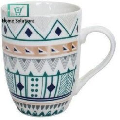 Alternative view of Ceramic Tea Mug with Handle – 12 cm Water & Coffee Drinking Cup