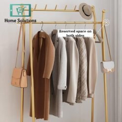 1714489402 Double Rod Clothing Garment Rack 6916ef9e b7dc 4e50 92ab 0654a0f9a4af - Home Solutions