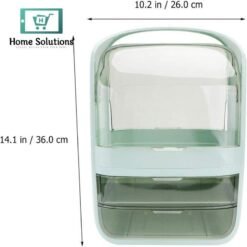 1727555507 Cosmetic Shelf Desktop Organiser - Home Solutions