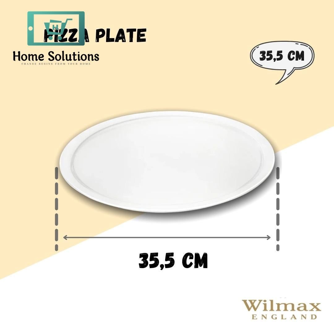 Wilmax England Fine Porcelain Pizza Plate 14 Inch 6 Wilmax England Fine Porcelain Pizza Plate 14 Inch - Image 4