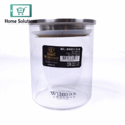 Wilmax England Glass Jar With Lid 760ml