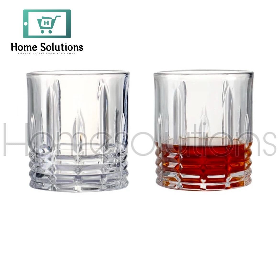 Crystal Cut Elegant Basic Glass Set of 6 5 Crystal Cut Elegant Basic Glass Set of 6 - Image 3