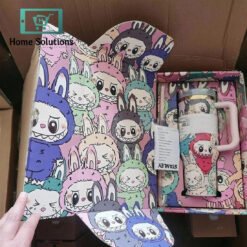 Stanley × Labubu Quencher Flowstate Tumbler 40 oz + Labubu Plush Doll 9 20250415190330 - Home Solutions