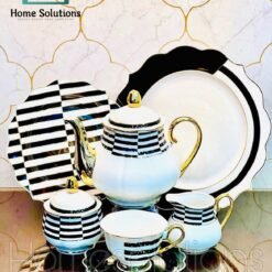Fine Bonechina Elegant Tea Set - 24 Pieces - 6 Person Serving