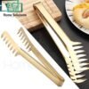 Matt Gold Stainless Steel Spaghetti Serving Tong 1 6799A240 B2D0 4C35 99DF 530B6DBECDC7 - Home Solutions