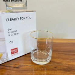 Alternative view of Danny Home Luxe Golden Bar Glass Set 6Pcs (410ml)