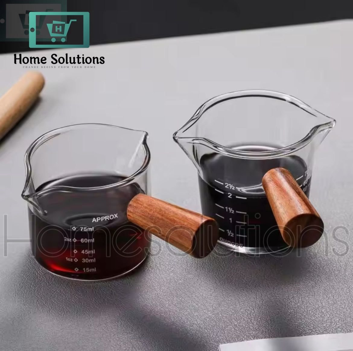 Espresso Measuring Cups 2 Espresso Measuring Cups