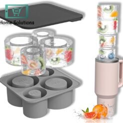 Silicone Ice Cube Tray with Lid – Easy Release & Premium Silicone Tray