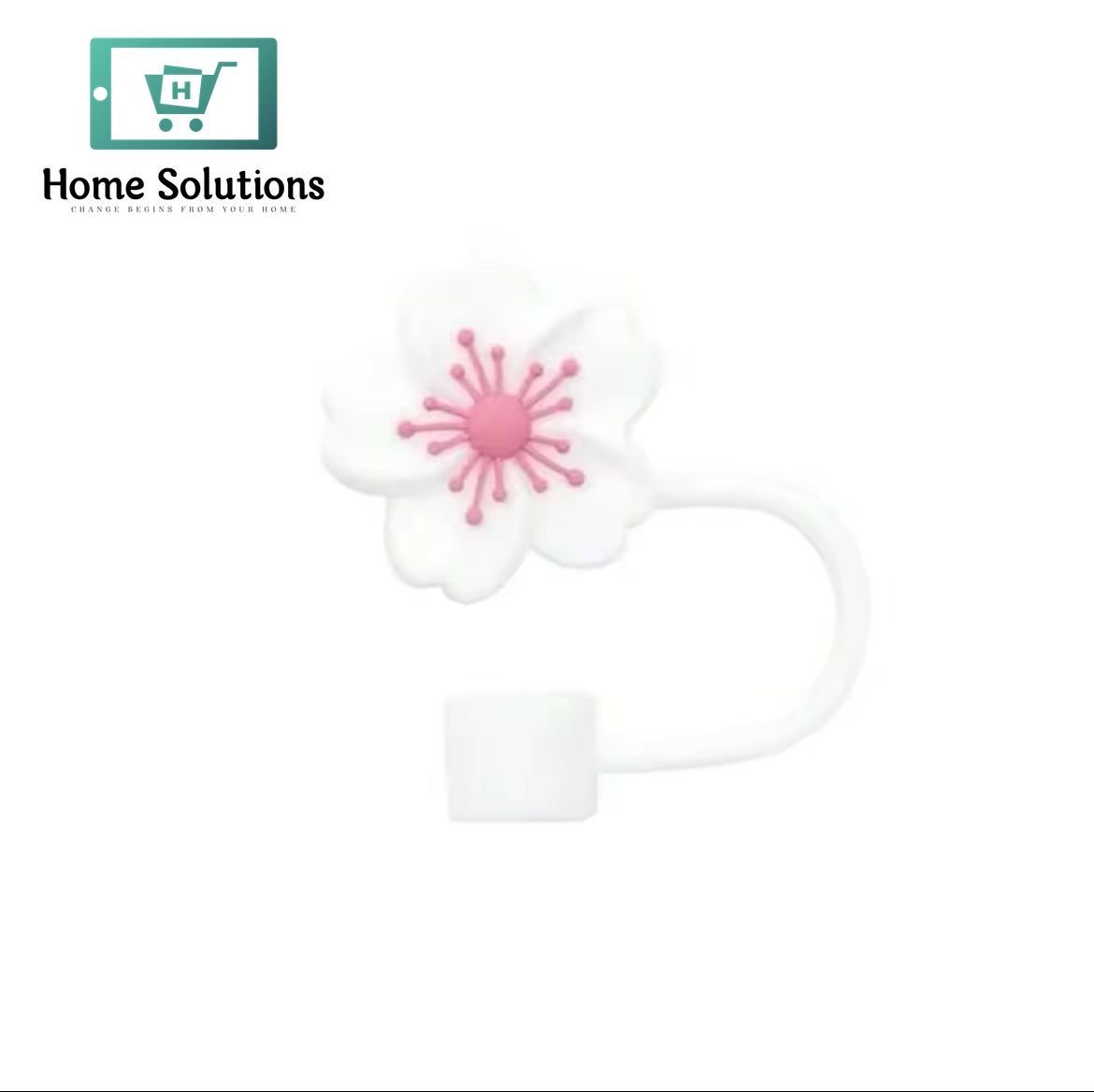 Flower Shape Silicone Straw Stopper 11 Flower Shape Silicone Straw Stopper - Image 9