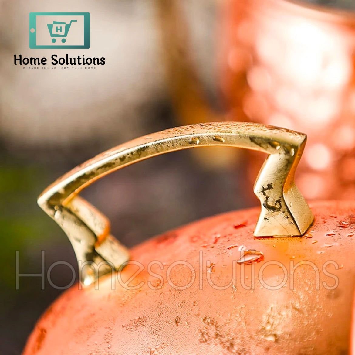 Copper Mug with Stainless Steel Inner & Golden Handle 6 Copper Mug with Stainless Steel Inner & Golden Handle - Image 4