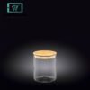 Wilmax Glass Storage Jar with Lid – 4×5 Inch