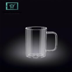 Wilmax Double Wall Glass Cup – 250 ml to 300 ml (Single Piece) 8 888718 - Home Solutions
