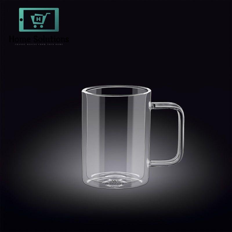 Wilmax Double Wall Glass Cup – 250 ml to 300 ml (Single Piece) 5 Wilmax Double Wall Glass Cup – 250 ml to 300 ml (Single Piece) - Image 3
