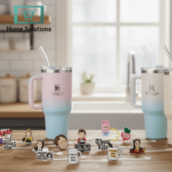 The Office TV Show Straw Toppers for Stanley Cups 8 Seven