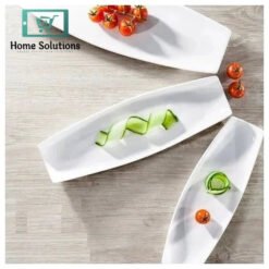 Alternative view of Wilmax England 16 X 5 Fine Porcelain Serving Dish