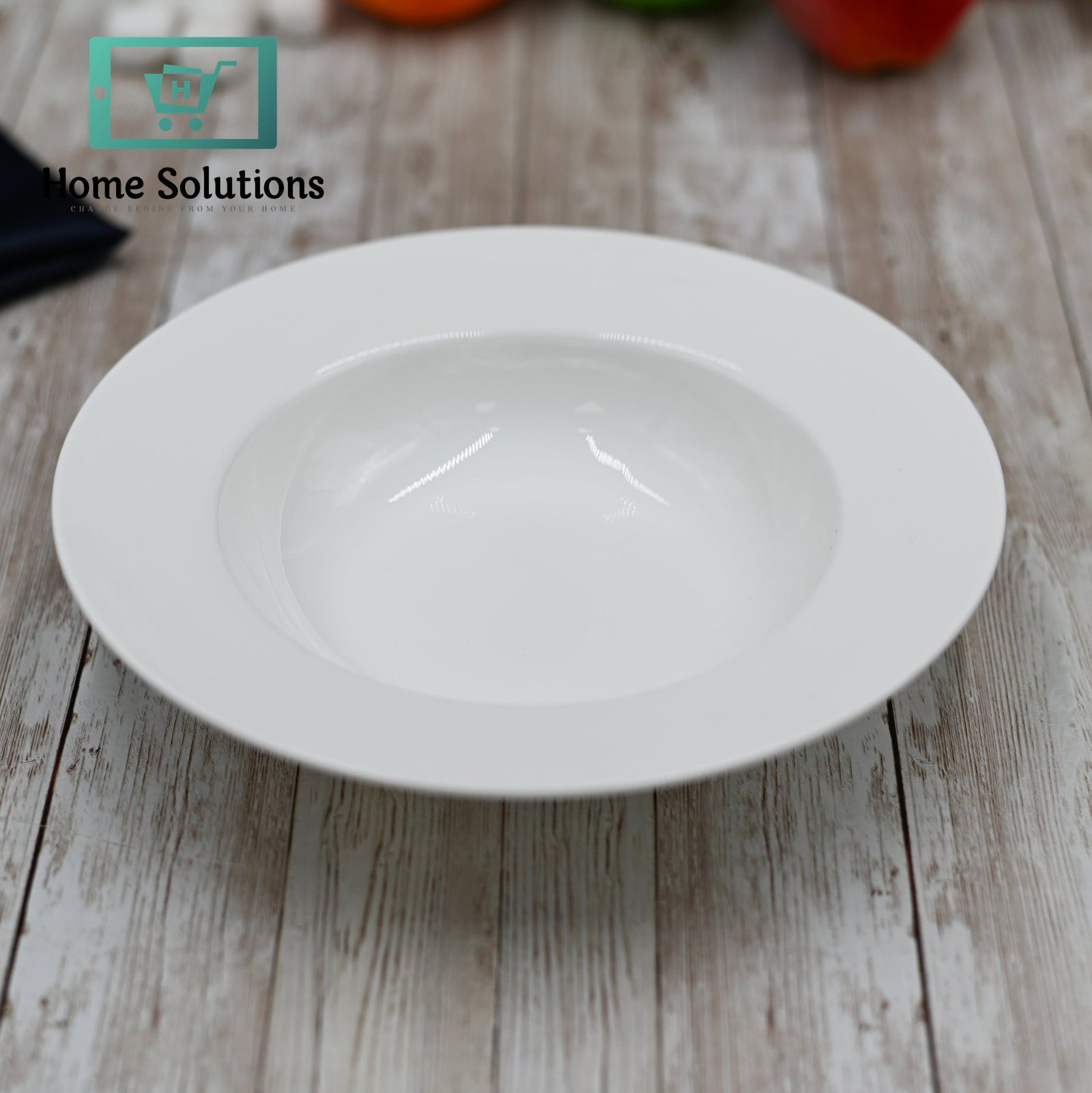 Wilmax England Fine Porcelain Deep Plate – 8 Inch (20 cm), 11 oz / 325 ml 3 Wilmax England Fine Porcelain Deep Plate – 8 Inch (20 cm), 11 oz / 325 ml