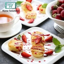 Alternative view of Wilmax England Fine Porcelain Dinner Plate – 12 x 12 Inch