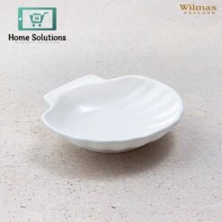 Wilmax England Fine Porcelain Shell Dishes – 6", 8" & 10" Sizes