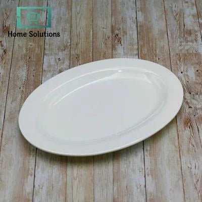 Wilmax England Fine Porcelain Oval Platter 14 & 16 Inch Serving Platter 4 Wilmax England Fine Porcelain Oval Platter 14 & 16 Inch Serving Platter - Image 2