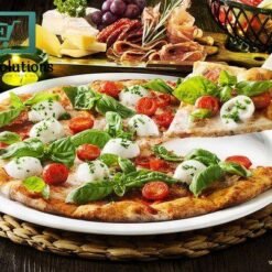 Wilmax England Fine Porcelain Pizza Plate 14 Inch 8 992618 1 - Home Solutions