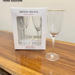 Danny Home Wine Glass Set – 4 Piece Elegant Drinkware Collection