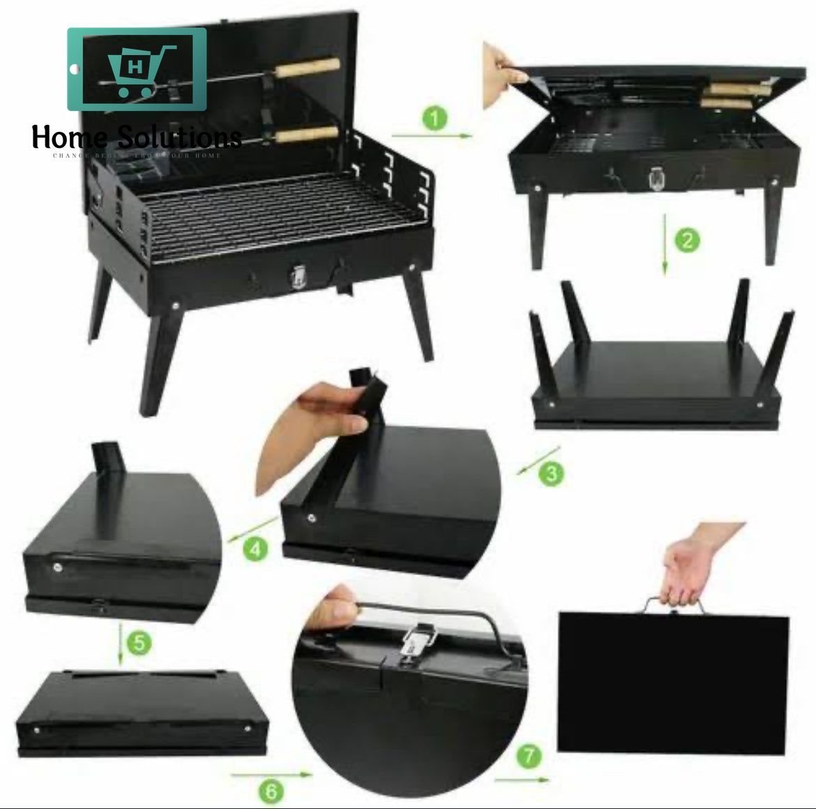 Portable BBQ Grill For Outdoor Use 5 Portable BBQ Grill For Outdoor Use - Image 3