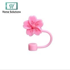 Flower Shape Silicone Straw Stopper 21 BCD1585D DBDB 4A08 8FDD C613AF33F2EE - Home Solutions