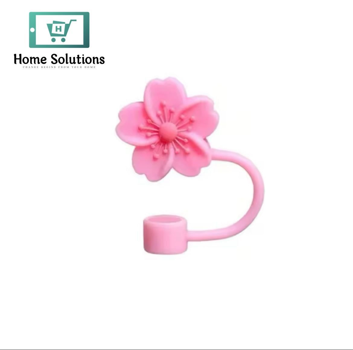 Flower Shape Silicone Straw Stopper 10 Flower Shape Silicone Straw Stopper - Image 8