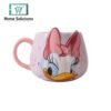 DISNEY Mickey & Friends Porcelain Embossed Coffee Mug – 450ml - Daisy Duck