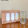 Danny Home Vibrant Rainbow Glass Set 6Pcs (550ml)