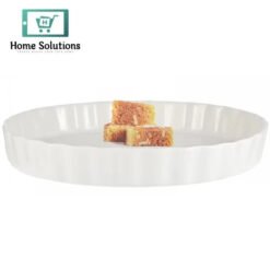Alternative view of Symphony Quiche Platter – 27 cm Round Ceramic Serving Dish
