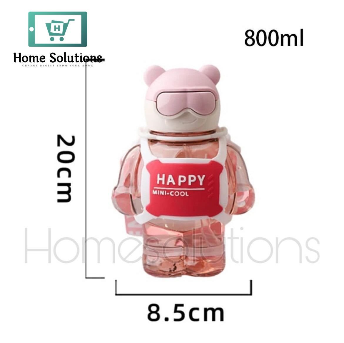 Agent Panda Sipper Water Bottle for Kids 9 Agent Panda Sipper Water Bottle for Kids - Image 7