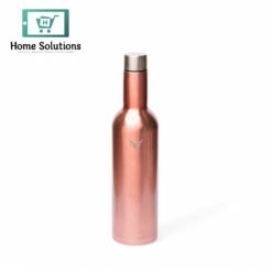 Thermotrek Stainless Steel Insulated Water Bottle with Screw-On Cap - 25.4 oz (750ml), Rose Gold