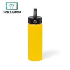 Alternative view of Stainless Steel Insulated Water Bottle with Screw-On Cap - 20 oz (590ml), Yellow