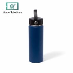 Alternative view of Stainless Steel Insulated Water Bottle with Screw-On Cap - 20 oz (590ml), Navy Blue