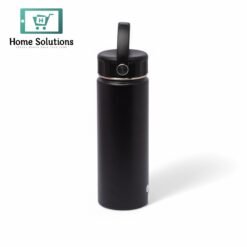 Alternative view of Stainless Steel Insulated Water Bottle with Screw-On Cap - 20 oz (590ml), Black