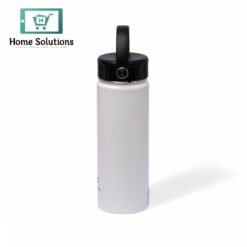 Alternative view of Stainless Steel Insulated Water Bottle with Screw-On Cap - 20 oz (590ml), White