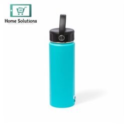 Alternative view of Stainless Steel Insulated Water Bottle with Screw-On Cap - 20 oz (590ml), Sky Blue