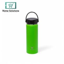 Stainless Steel Insulated Water Bottle with Screw-On Cap - 20 oz (590ml), Green