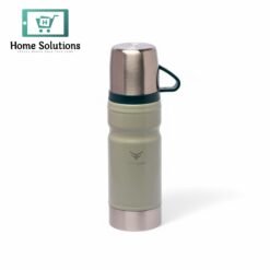 Stainless Steel Insulated Water Bottle with Screw-On Cap - 23 oz (680ml), Light Green