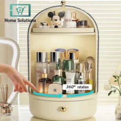Clear Rotating Makeup Organizer 8 IMG 20240312 WA0013 - Home Solutions