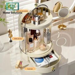 Clear Rotating Makeup Organizer 9 IMG 20240312 WA0014 - Home Solutions