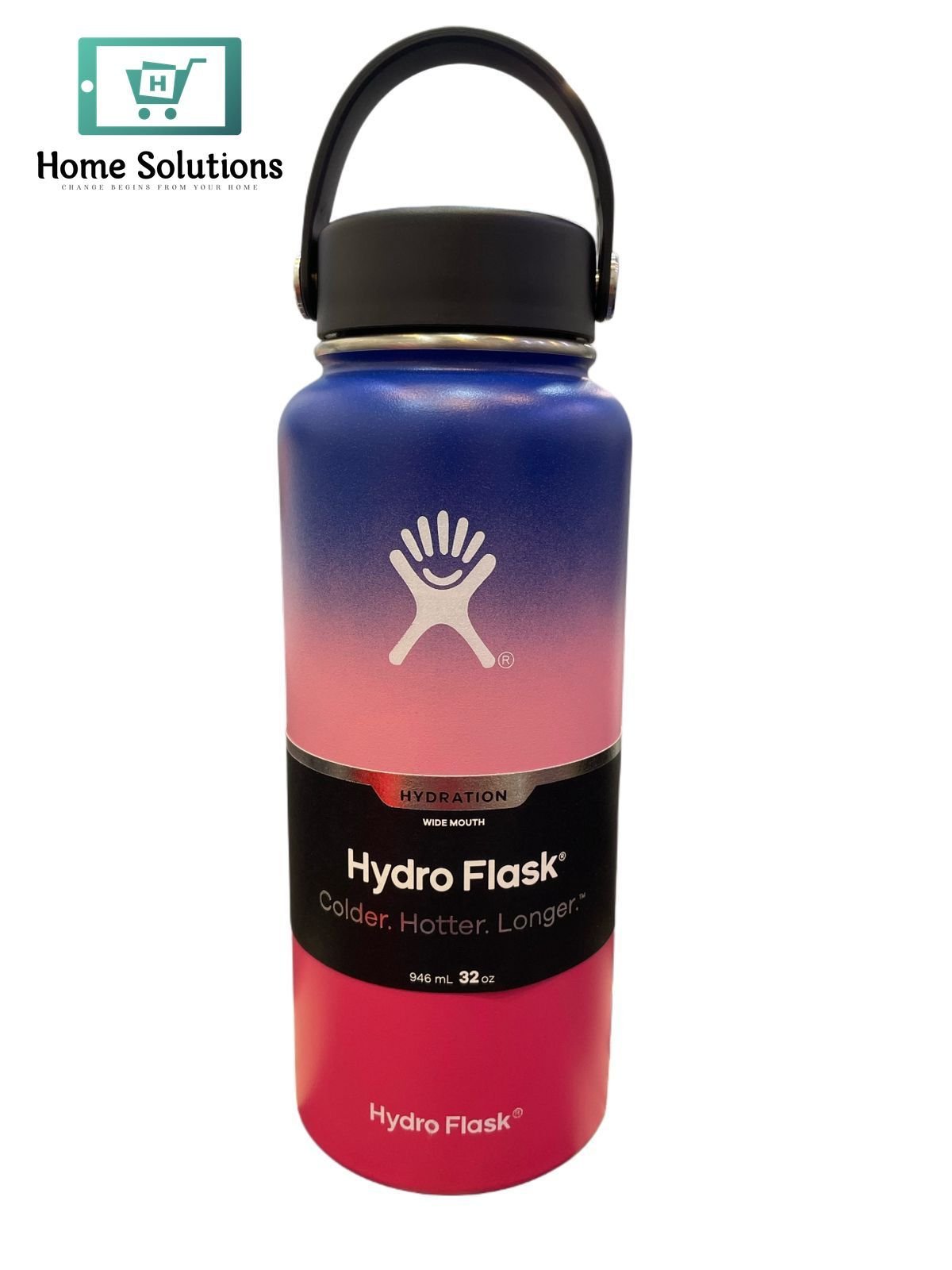 Hydro Flask 32oz Wide Mouth With Flex Straw Cap | Multicolor 2 3 Hydro Flask 32oz Wide Mouth With Flex Straw Cap | Multicolor 2